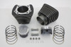 Motorshop - 883cc to 1200cc Cylinder and Piston Conversion Kit Black