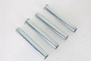 V-Twin #75710A - Replica Inner Pushrod Cover Tube Set White Zinc Plated
