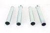 V-Twin #75710A - Replica Inner Pushrod Cover Tube Set White Zinc Plated