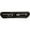 Custom Dynamics #CD-VENT-AW2-BB - LED Vent Insert - Amber/White - Black w/ Black Mesh