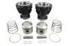 Motorshop - Replica 74 inch Knucklehead Cylinder Kit Black