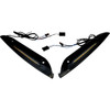 Custom Dynamics #CD-RG-WT-AW2-B - Windshield Trim - Black