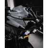 Custom Dynamics #CD-RG-SWT-AW2-B - Windshield Trim - Sequential Turn Signal - Black