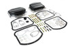 V-Twin #602095 - Panhead Evolution Rocker Box Set Black