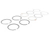 Rowe #28008C - 80 inch Shovelhead Piston Ring Set .010 Oversize