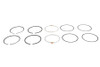 Rowe #28008C - 80 inch Shovelhead Piston Ring Set .010 Oversize
