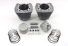 Motorshop - Replica 1200cc Cylinder and Piston Kit Silver