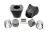 Motorshop - Evolution Cylinder and Piston Kit Silver