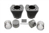 Motorshop - Evolution Cylinder and Piston Kit Silver