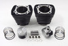 Motorshop - XL 1200cc Cylinder and Piston Kit Black