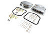 V-Twin #02000 - Panhead Evolution Rocker Box Set Chrome
