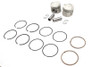 Motorshop - Replica 883cc 3 inch Piston Set .005 Oversize