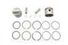 Motorshop - Replica 1000cc 3-3/16 inch Piston Set .040 Oversize