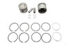 Motorshop - Replica 74 inch Overhead Valve 3-7/16 inch Piston Set .050 O