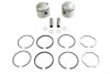 Motorshop - 74 inch Overhead Valve 3-7/16 inch Piston Set .060 Oversize