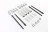 V-Twin - M8 Quick Install Pushrod and Cover Kit Chrome