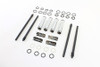 V-Twin - M8 Quick Install Pushrod and Cover Kit Chrome