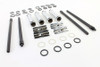 V-Twin - M8 Quick Install Pushrod and Cover Kit Chrome