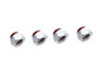 Motorshop - Satin Rocker Arm Shaft End Caps