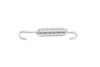 V-Twin - Chrome Brake Pedal Spring with Long Hook
