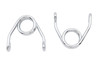 V-Twin #28-0007 - Chrome 3-1/2 inch Hair Pin Spring Set