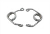 V-Twin - Chrome 4 inch Hair Pin Seat Spring Set
