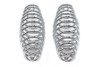 V-Twin #28-0005 - Chrome 7-1/8 inch Seat Spring Set