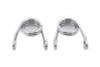 V-Twin #28-0006LR - Chrome 2 inch Hair Seat Spring Set