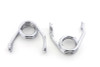 V-Twin #28-0007LR - Chrome 3-1/2 inch Hair Seat Spring Set