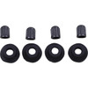 Bolt #2007-GRM - Valve Stem Grommet/Cap - Black - 4 Pack