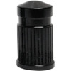 Avon Grips #SVC-307-ANO - Valve Stem Cap - Round - Black - Anodized