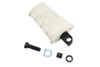 V-Twin #18014W - FLH Kick Starter Pedal Assembly White