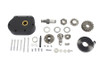 Motorshop #19527W - Kick Starter Kit Wrinkle Black