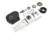 Motorshop #19527W - Kick Starter Kit Wrinkle Black