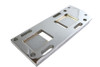 Motorshop #75392 - Chrome Transmission Mounting Plate