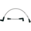Spark Plug Wires - Polished Stainless - FX