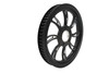 Ultima #94-724 - Vortex Rear Drive Pulley 70 Tooth Black Cut