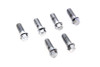Colony - D-Ring Chrome Rocker Arm Cover Screw Set