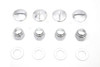 Colony - Rocker Arm Slotted Chrome Cover Plug Kit