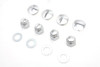 Colony - Rocker Arm Slotted Chrome Cover Plug Kit