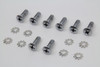 Colony - Tappet Block Screw Kit Chrome