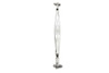 Wyatt Gatling #8506 - Chrome Ball Milled Shifter Rod, 2 inch Extended
