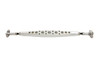 Wyatt Gatling - Chrome Drilled Shifter Rod, 2 inch Extended