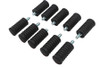 V-Twin #16-022/4(5) - Shifter Footpeg Black Rubber