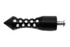 V-Twin #77838 - Black Agostinni Shifter Footpeg Spike Style