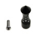V-Twin #77838 - Black Agostinni Shifter Footpeg Spike Style