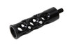 V-Twin #5591 - Black Swiss Cheese Shifter Peg