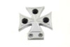 V-Twin - Billet Brake Pedal Pad Maltese Style