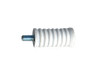 V-Twin #16-0022A - Shifter Footpeg White Rubber