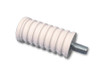 V-Twin #16-0024A - Shifter Footpeg White Rubber